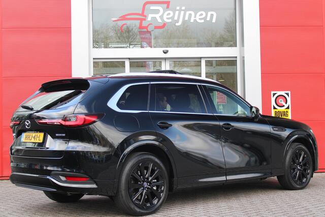 Mazda CX-80 2.5 e-SkyActiv 328PK PHEV HOMURA PLUS | 7-PERSOONS! | NIEUWE AUTO! | DRIVER PERSONALIZATION SYSTEM (GEZICHTSHERKENNING) | ELEKTRISCH BEDIENBARE VOORSTOELEN | FULL LEDEREN BEKLEDING | ADAPTIVE CRUISE CONTROL | 20" LICHTMETALEN VELGEN BLACK | 360° CAMERA |