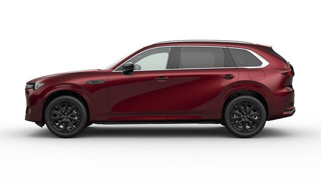 Mazda CX-80 Homura | 12,3-inch TFT-kleurendisplay met bediening via centrale HMI Commander, touchscreen (voor Apple CarPlay / Android Auto(TM)) of voice control | 12,3-inch digitale meterset | 20-inch lichtmetalen velgen, Black