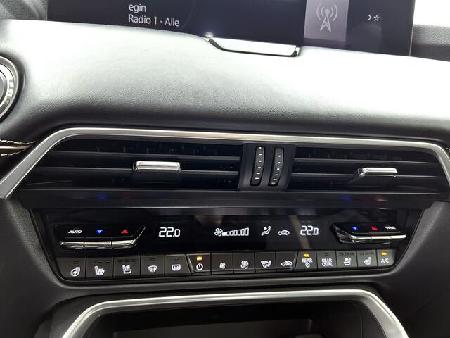 Mazda CX-80 2.5 e-SkyActiv PHEV Homura Plus | 7-Persoons | Ook Leverbaar in Jet Black |