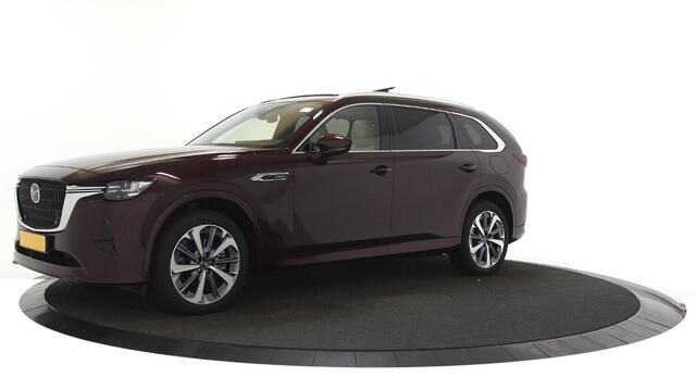 Mazda CX-80 2.5 e-SkyActiv PHEV Takumi Plus 6p. Leer / Lage km stand / 360 Camera