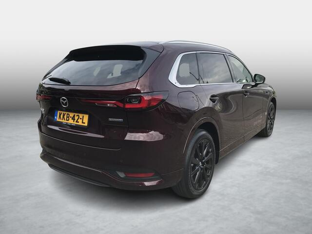 Mazda CX-80 2.5 e-SkyActiv PHEV Homura 6p. , Demovoordeel ¤ 10.373-, Convenience & Sound Pack, Leder, Adap.Cruise, Bose, 360 Camera, HUD, Stoelverwarming/ventilatie, LMV 20 Inch