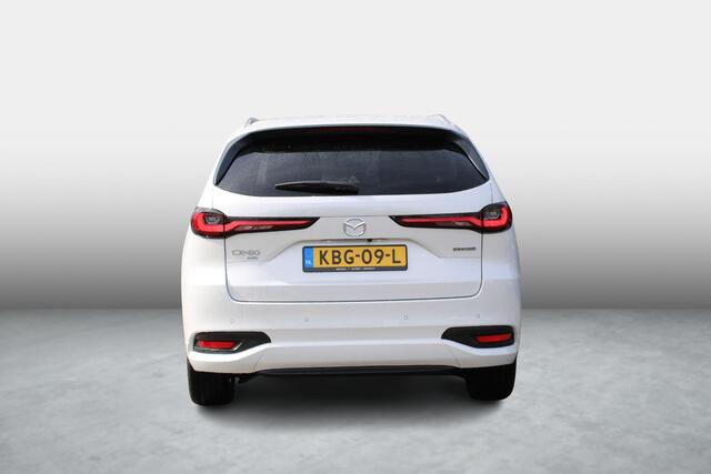 Mazda CX-80 2.5 e-SkyActiv PHEV 327PK Homura 6p. , Demovoordeel ¤11.124,-, Leder, Alarm Klasse 3, Adap.Cruise, Bose, Navi, Apple Carplay, 360 Camera, HUD, Stoelverwarming/ventilatie, LMV 20 Inch