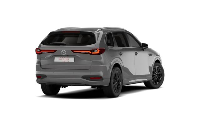 Mazda CX-80 Homura Plus - Tan Nappa Leder Captain Seat Pack | 12,3-inch TFT-kleurendisplay met bediening via centrale HMI Commander, touchscreen (voor Apple CarPlay / Android Auto(TM)) of voice control | 12,3-inch digitale meterset | 20-inch lichtmetalen velgen, Blac