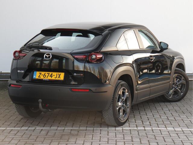Mazda MX-30 e-SkyActiv R-EV 170 Prime-line 170pk | Camera | Navigatie | Head-up display | NL-auto | BTW-auto | Fabrieksgarantie tot 26-04-2030 of eerder 150.000km