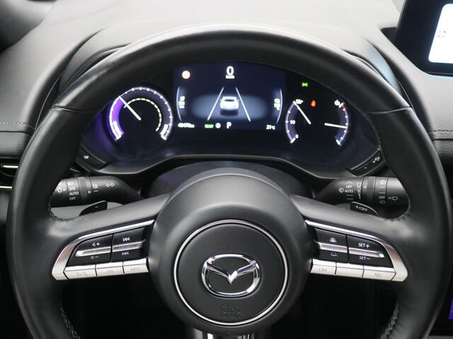 Mazda MX-30 e-SkyActiv EV 145 Makoto 36 kWh / Elektrische bestuurdersstoel met geheugen / HUD Display / SoH 94% / 3-Fase laden / Full LED / Parkeersensoren voor & achter / Adaptieve Cruise Control / Navigatie / Apple CarPlay & Android Auto / Full Option /