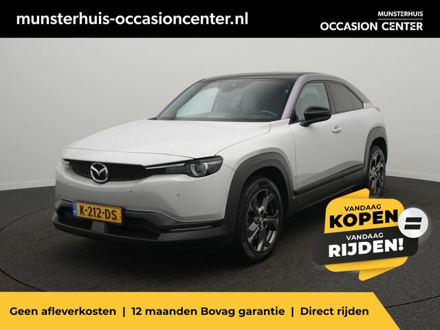 Mazda MX-30 e-SkyActiv 145 First Edition 36 kWh - SOH 92,4% - RIJKLAARPRIJS - Volledig Elektrisch! - All Seasonbanden - Achteruitrijcamera - Adaptive Cruise Control - Head-up Display
