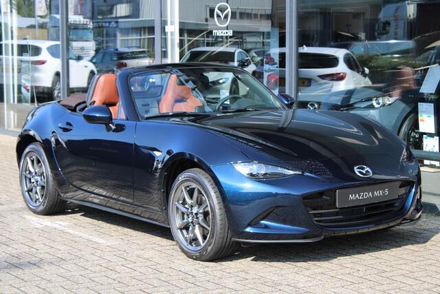 Mazda MX-5 1.5 SkyActiv-G 132 Kazari , Voorraadvoordeel ¤ 4.645,- , Gewrapped in de kleur Brittish Racing Green Gloss, Nieuwe Auto, Direct Leverbaar!