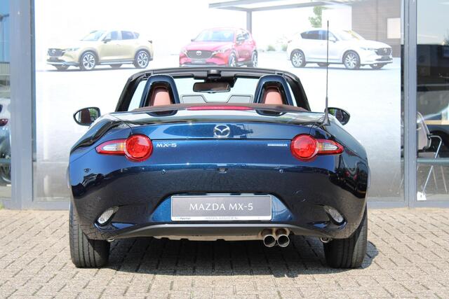 Mazda MX-5 1.5 SkyActiv-G 132 Kazari , Voorraadvoordeel ¤ 4.645,- , Gewrapped in de kleur Brittish Racing Green Gloss, Nieuwe Auto, Direct Leverbaar!