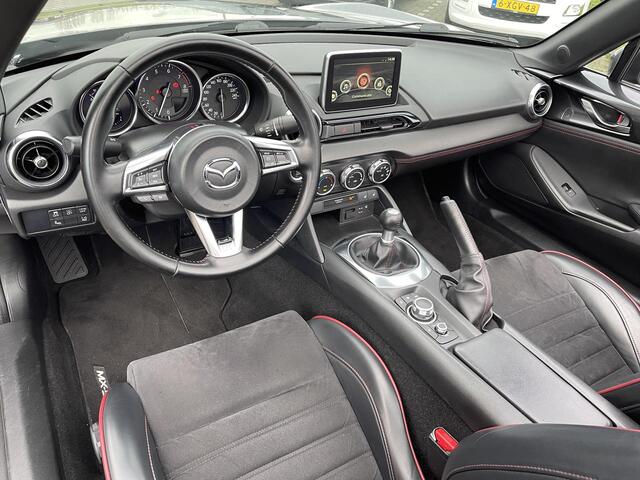 Mazda MX-5 2.0 SkyActiv-G 160 GT-M Sports Pack | Navigatie | Parkeersensors | Recaro Sportstoelen verwarmd | Cruise control | Rijklaarprijs!