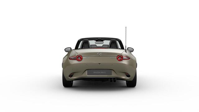Mazda MX-5 Roadster Skyactiv-G 132 6MT Exclusive-Line | 16-inch lichtmetalen velgen in Black Metallic (Skyactiv-G 132) | 16-inch lichtmetalen velgen in Bright Dark (Skyactiv-G 132) | 17-inch lichtmetalen velgen in Machining (Skyactiv-G 184)