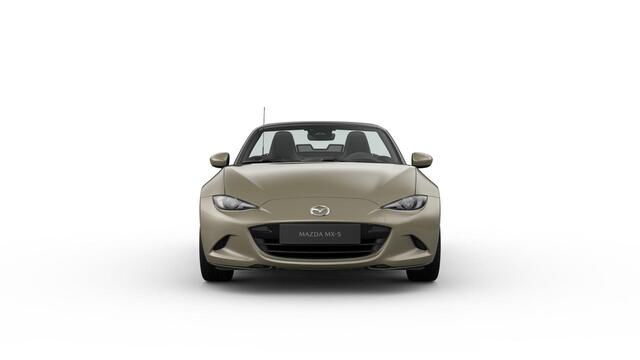 Mazda MX-5 Roadster Skyactiv-G 132 6MT Exclusive-Line | 16-inch lichtmetalen velgen in Black Metallic (Skyactiv-G 132) | 16-inch lichtmetalen velgen in Bright Dark (Skyactiv-G 132) | 17-inch lichtmetalen velgen in Machining (Skyactiv-G 184)