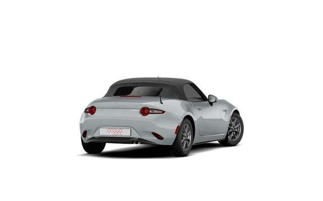 Mazda MX-5 Roadster Skyactiv-G 132 6MT Exclusive-Line | 16-inch lichtmetalen velgen in Black Metallic (Skyactiv-G 132) | 16-inch lichtmetalen velgen in Bright Dark (Skyactiv-G 132) | 17-inch lichtmetalen velgen in Machining (Skyactiv-G 184)