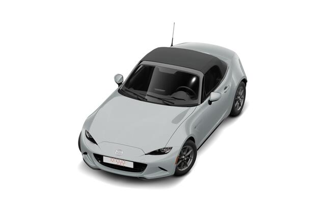 Mazda MX-5 Roadster Skyactiv-G 132 6MT Exclusive-Line | 16-inch lichtmetalen velgen in Black Metallic (Skyactiv-G 132) | 16-inch lichtmetalen velgen in Bright Dark (Skyactiv-G 132) | 17-inch lichtmetalen velgen in Machining (Skyactiv-G 184)