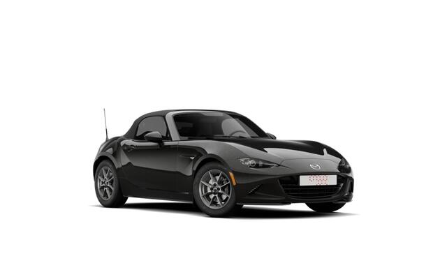 Mazda MX-5 Roadster Skyactiv-G 132 6MT Kazari | 16-inch lichtmetalen velgen in Black Metallic (Skyactiv-G 132) | 16-inch lichtmetalen velgen in Bright Dark (Skyactiv-G 132) | 17-inch lichtmetalen velgen in Machining (Skyactiv-G 184)