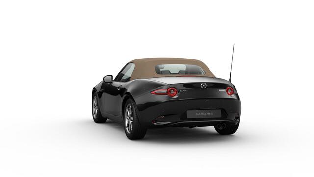 Mazda MX-5 Roadster Skyactiv-G 132 6MT Kazari | 16-inch lichtmetalen velgen in Black Metallic (Skyactiv-G 132) | 16-inch lichtmetalen velgen in Bright Dark (Skyactiv-G 132) | 17-inch lichtmetalen velgen in Machining (Skyactiv-G 184)