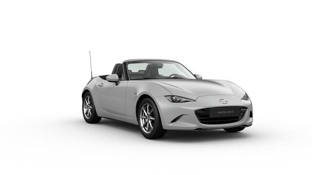 Mazda MX-5 Roadster Skyactiv-G 132 6MT Exclusive-Line | 16-inch lichtmetalen velgen in Black Metallic (Skyactiv-G 132) | 16-inch lichtmetalen velgen in Bright Dark (Skyactiv-G 132) | 17-inch lichtmetalen velgen in Machining (Skyactiv-G 184)