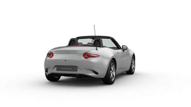 Mazda MX-5 Roadster Skyactiv-G 132 6MT Exclusive-Line | 16-inch lichtmetalen velgen in Black Metallic (Skyactiv-G 132) | 16-inch lichtmetalen velgen in Bright Dark (Skyactiv-G 132) | 17-inch lichtmetalen velgen in Machining (Skyactiv-G 184)