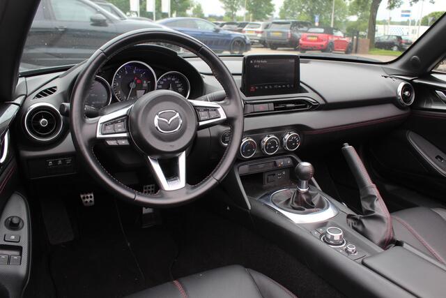 Mazda MX-5 1.5 SkyActiv-G 132 GT-M / Camera / Leder / Keyless / Sportstoelen / Navigatie / DAB / Cruise Control
