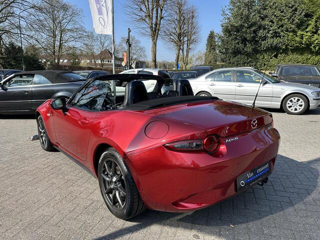 Mazda MX-5 1.5 SkyActiv-G 131 TS+ 1eEig|59dKM!|Navi|Leder|Dodehoek|Rijstrook