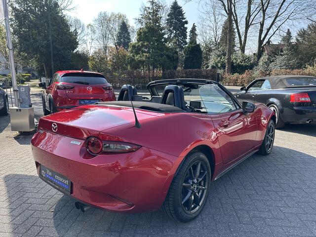 Mazda MX-5 1.5 SkyActiv-G 131 TS+ 1eEig|59dKM!|Navi|Leder|Dodehoek|Rijstrook