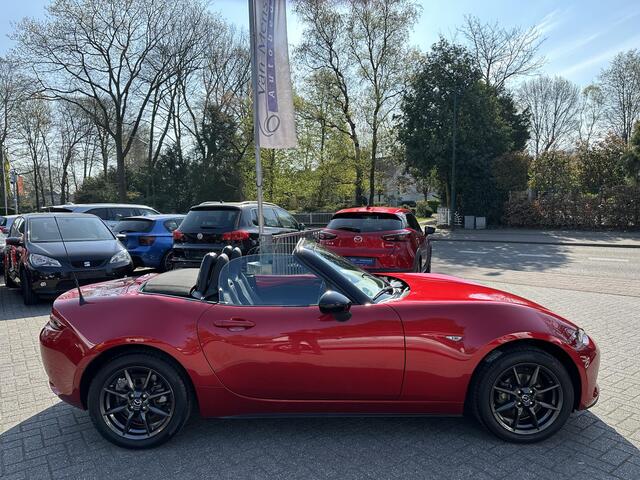 Mazda MX-5 1.5 SkyActiv-G 131 TS+ 1eEig|59dKM!|Navi|Leder|Dodehoek|Rijstrook