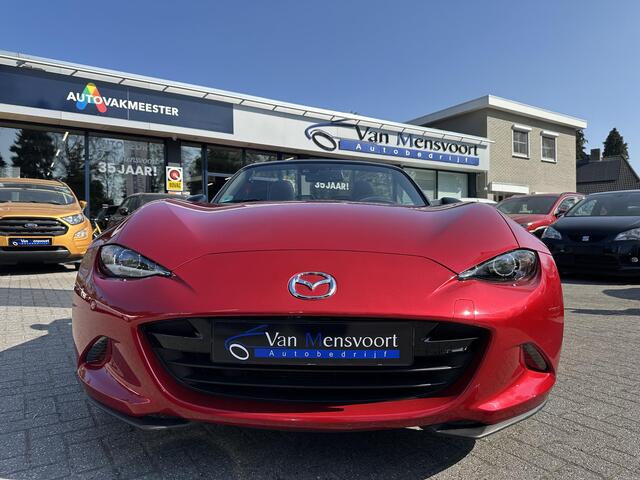 Mazda MX-5 1.5 SkyActiv-G 131 TS+ 1eEig|59dKM!|Navi|Leder|Dodehoek|Rijstrook