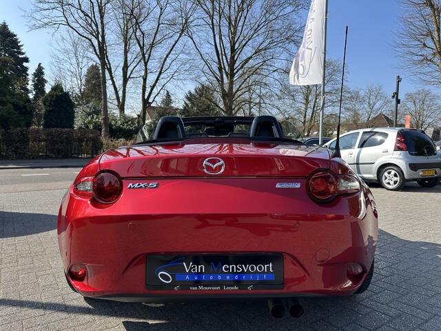 Mazda MX-5 1.5 SkyActiv-G 131 TS+ 1eEig|59dKM!|Navi|Leder|Dodehoek|Rijstrook