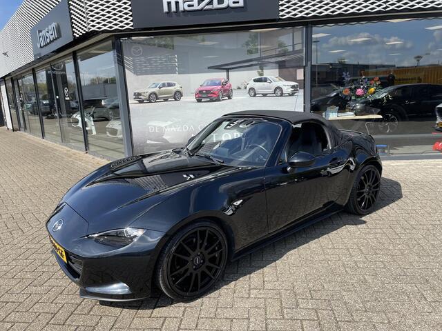 Mazda MX-5 2.0 SkyActiv-G 160 GT-M , Leder, Bose, Cruise, PDC, Navi, LKA, Airco, Stoelverwarming, Key-less, LMV 18 Inch