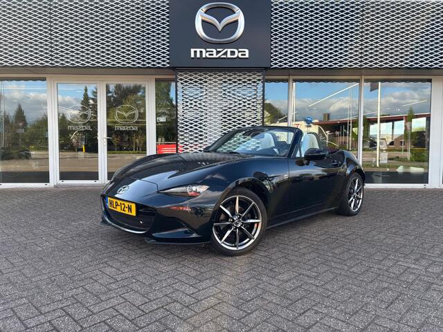 Mazda MX-5 2.0 SkyActiv-G 184 Sakura | WIT LEDER | RODE SOFTTOP | DEALERONDERHOUDEN |