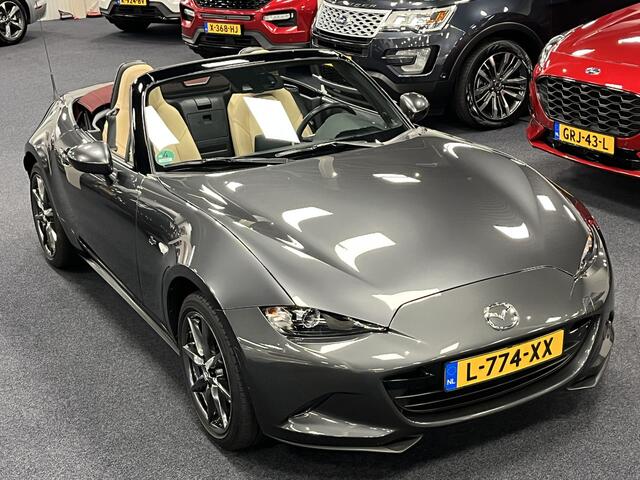 Mazda MX-5 ND Roadster 2.0 SkyActiv-G 160PK Sakura Limited Bose Leder PDC Apple CarPlay
