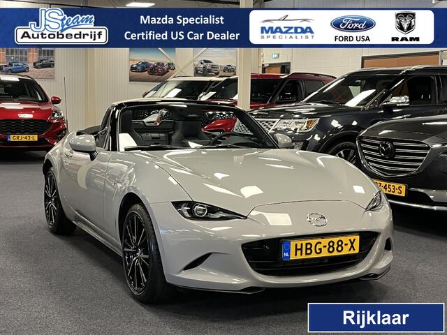 Mazda MX-5 ND Roadster 2.0 SkyActiv-G 184 Exclusive-Line Bose Leder Camera PDC Apple CarPlay