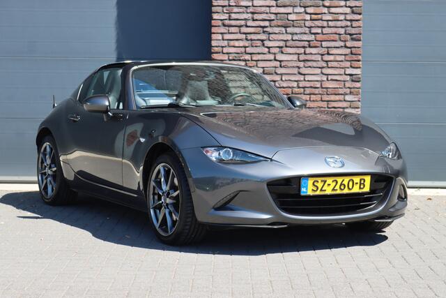 Mazda MX-5 RF 2.0 SkyActiv-G 160 GT-M | Navigatiesysteem | Bose | Leder | Apple Carplay | Stoelverwarming | Dodehoekassistent | Cruise Control | Elek. Clima |