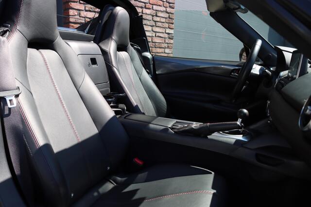 Mazda MX-5 RF 2.0 SkyActiv-G 160 GT-M | Navigatiesysteem | Bose | Leder | Apple Carplay | Stoelverwarming | Dodehoekassistent | Cruise Control | Elek. Clima |