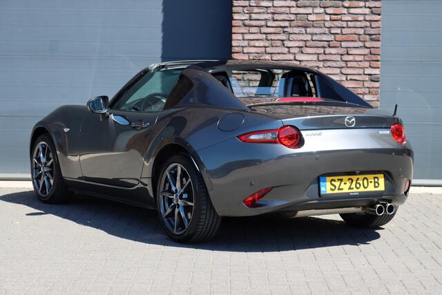 Mazda MX-5 RF 2.0 SkyActiv-G 160 GT-M | Navigatiesysteem | Bose | Leder | Apple Carplay | Stoelverwarming | Dodehoekassistent | Cruise Control | Elek. Clima |