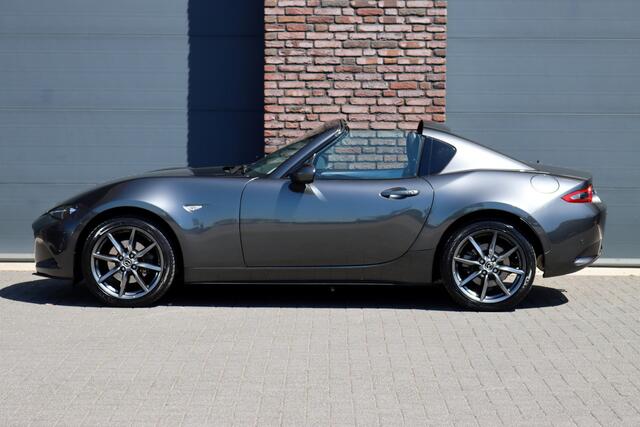 Mazda MX-5 RF 2.0 SkyActiv-G 160 GT-M | Navigatiesysteem | Bose | Leder | Apple Carplay | Stoelverwarming | Dodehoekassistent | Cruise Control | Elek. Clima |