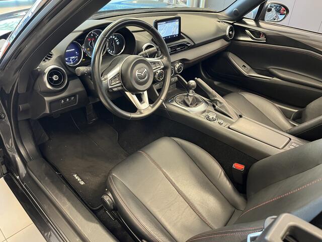 Mazda MX-5 ND Roadster 1.5 SkyActiv-G 132PK GT-M Bose Leder Camera PDC