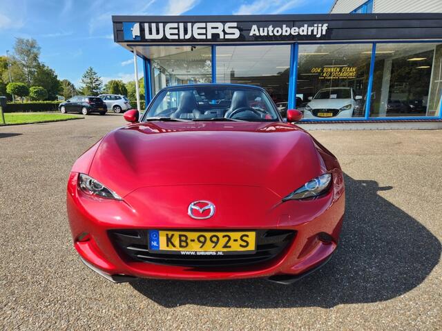 Mazda MX-5 2.0 160pk GT-M, NL auto, Leder, Navi, Clima, Keyless, Bose