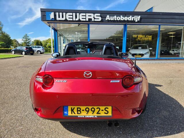 Mazda MX-5 2.0 160pk GT-M, NL auto, Leder, Navi, Clima, Keyless, Bose