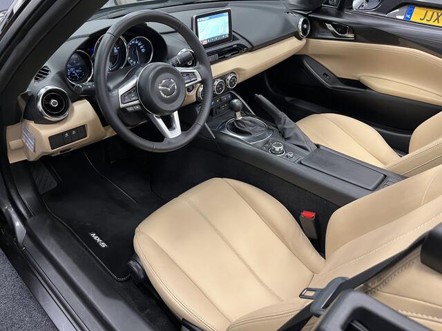 Mazda MX-5 ND Roadster 1.5 SkyActiv-G 132PK Chairo Limited Bose Leder PDC Apple CarPlay