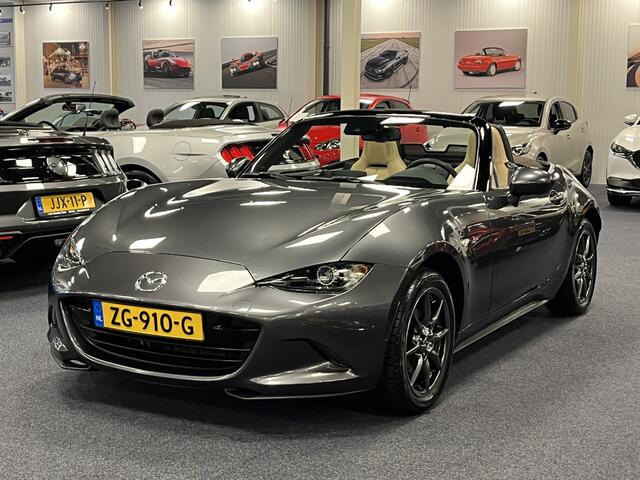 Mazda MX-5 ND Roadster 1.5 SkyActiv-G 132PK Chairo Limited Bose Leder PDC Apple CarPlay