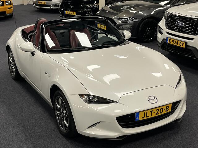 Mazda MX-5 ND Roadster 1.5 SkyActiv-G 132PK 100th Anniversary Bose Leder Camera PDC Apple CarPlay