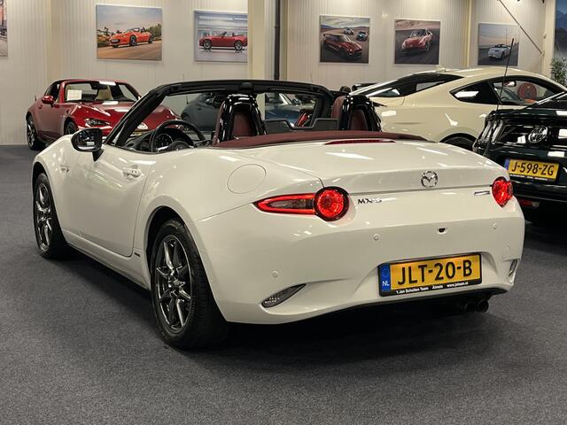 Mazda MX-5 ND Roadster 1.5 SkyActiv-G 132PK 100th Anniversary Bose Leder Camera PDC Apple CarPlay