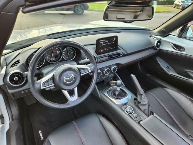 Mazda MX-5 1.5 Skyactiv-G 132pk GT-M, Android/Apple, Camera, Leder, BOSE, Clima, Cruise