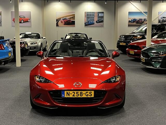 Mazda MX-5 ND Roadster 1.5 SkyActiv-G 132PK GT-M Bose Leder Camera PDC