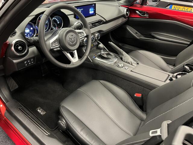 Mazda MX-5 ND Roadster 1.5 SkyActiv-G 132 Exclusive-Line Bose Leder Camera PDC Apple CarPlay