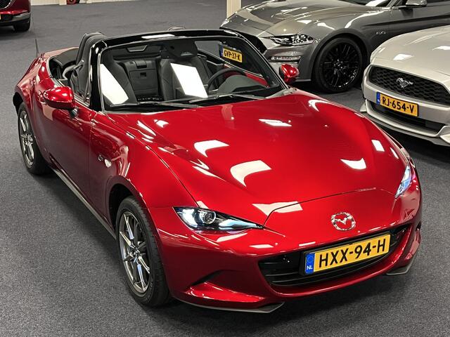 Mazda MX-5 ND Roadster 1.5 SkyActiv-G 132 Exclusive-Line Bose Leder Camera PDC Apple CarPlay