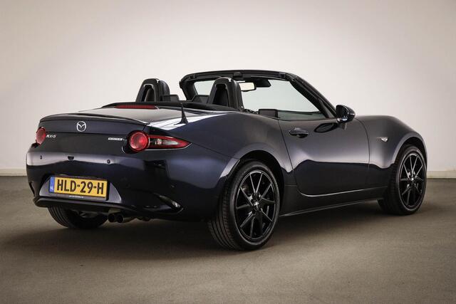 Mazda MX-5 1.5 SkyActiv-G 132 GT-M | DEEP CRYSTAL BLUE | LEDER | STOELVERWARMING | DAB | APPLE / ANDROID | 17"