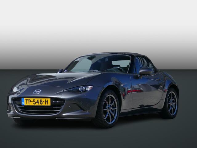 Mazda MX-5 1.5 SkyActiv-G 131 GT-M | Alarm Klasse 3 | Chroma Brown Leder | BOSE | RIJKLAARPRIJS!