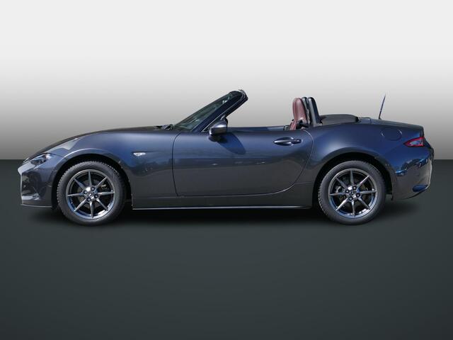 Mazda MX-5 1.5 SkyActiv-G 131 GT-M | Alarm Klasse 3 | Chroma Brown Leder | BOSE | RIJKLAARPRIJS!