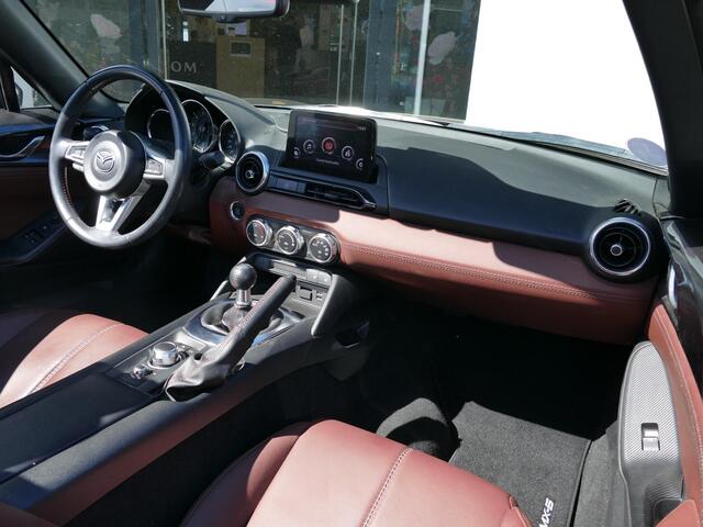 Mazda MX-5 1.5 SkyActiv-G 131 GT-M | Alarm Klasse 3 | Chroma Brown Leder | BOSE | RIJKLAARPRIJS!